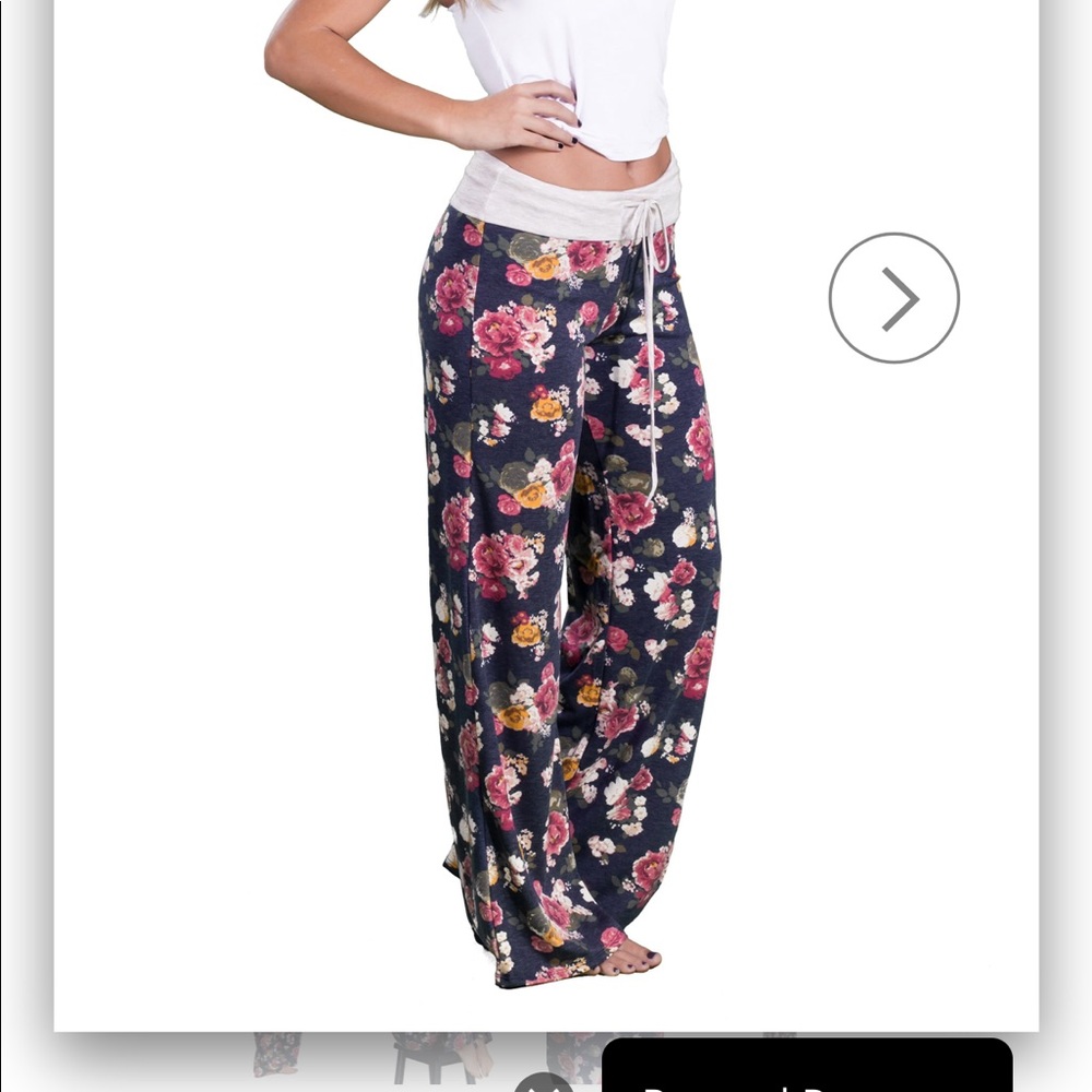 Floral lounge pants